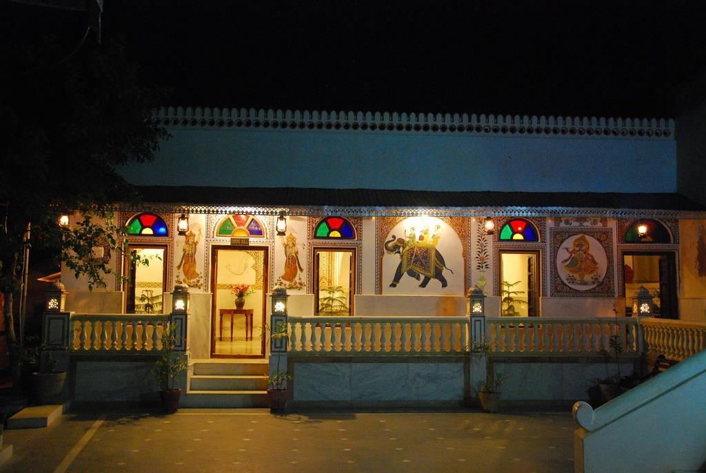 Hotel Radhika Haveli, Mandawa Mandāwa Exterior foto